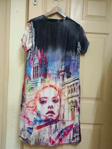 Shiny Cute Xxl Size Top With Elegant Detailin