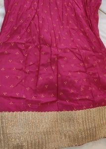 Vibrant Pink Ethnic Skirt