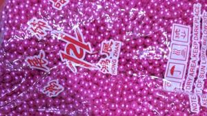 Colorful Craft pearls Beads half kg
