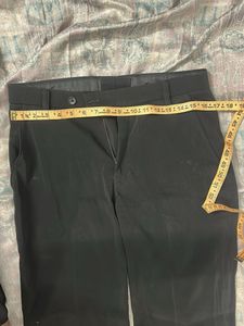 Men's Classic Bootcut Black Trousers