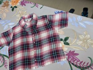 ✨ Trendy Checked Crop Shirt | Soft & Stylish 💖