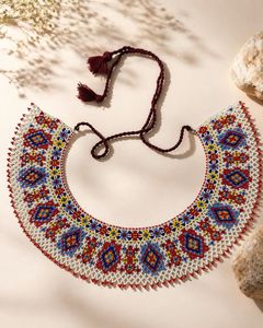 Boho Beaded necklace