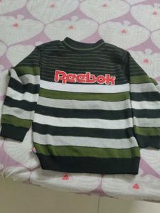 Reebok Kids Striped Sweatshirt