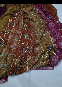 y2k half saree/ lehenga