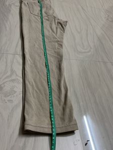 Beige Slim Fit Jeans