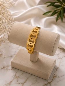 Elegant Anti turnish Gold Chain Link Bracelet