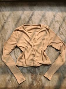 Beige Cardigan