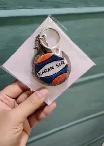 Hand Embroidered Keychain 🗝️
