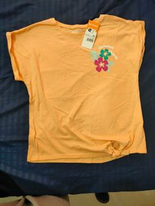 Cute Orange Summer Travel T-Shirt