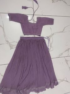 Purple Lehenga Choli Set