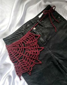 Crochet Spiderweb Bandana🕸️