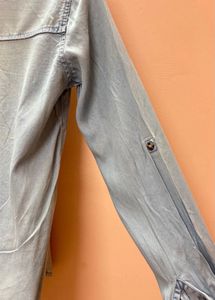 Denim Cotton Mix Shirt