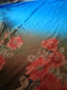 Discount Offer... Printed Saree With Blouse