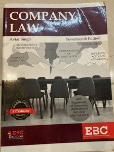 Company Law - Avtar Singh - 17th Ed