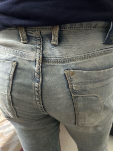 Men's Acid Wash Slim Fit Jeans