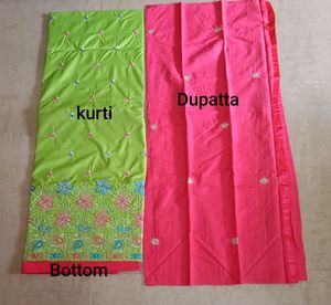 Un Stitched Salwar Suit Set