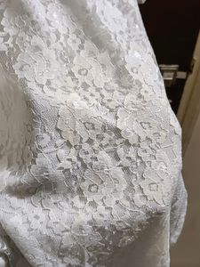 SIRIKIT WHITE NET KURTA