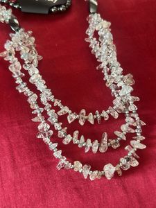 Elegant Layered Crystal Necklace