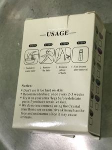 Crystal Hair Removal Device