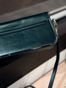Chic Black &amp; Tan Crossbody Bag