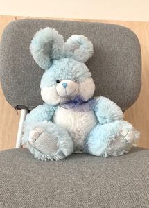 Cute Blue Bunny Plush Toy