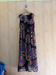 Boho Floral Maxi Dress