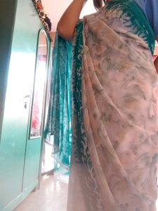Beautiful Sea Green Saree