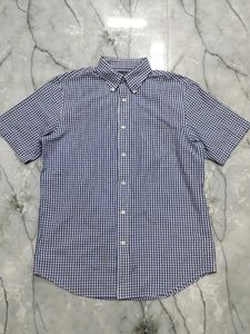 Boxy Checkered Short Sleeve Shirt