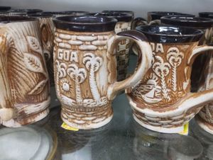 Goa/Wood Themed Ceramic Mug