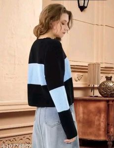 Two-Tone Long Sleeve T-Shirt