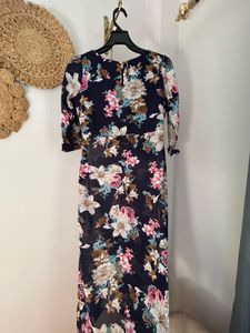 Floral Print Midi Dress