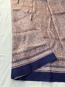 Silk Vintage Print Saree