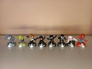 Spiderman Action Figure Set Kinder Joy Toy
