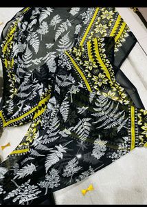 elegant yellow suit patch work
