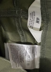 H&M Olive Green Cargo Pants