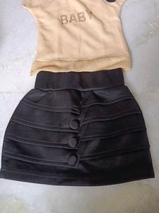 Skirt Top Set