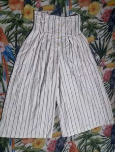 Striped Wide-Leg Jumpsuit