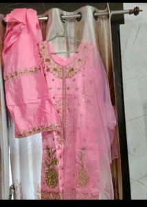 Beautiful Teal Kurta Set with Dupatta