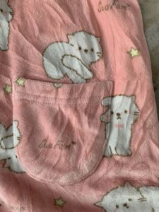 Cute Cat Print Nightgown