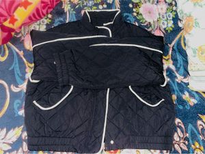 Quilted Bomber Jacket