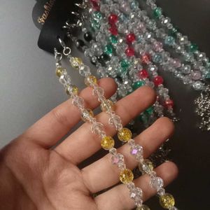 Beaded Anklets - Set of Multiple Colors
