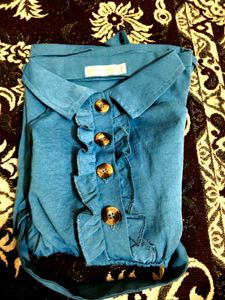 Cute Denim Romper for Girls