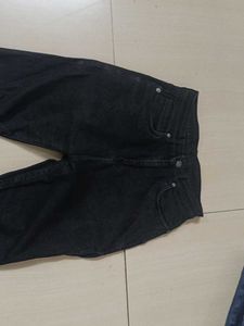 black boot cut jeans