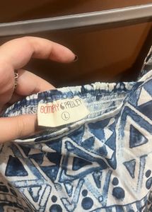Westside- Boho Print Crop Top