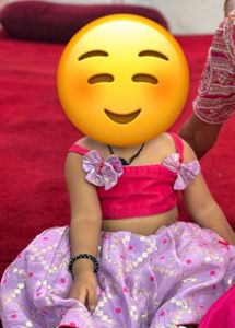 Girls' Festive Lehenga Choli Set