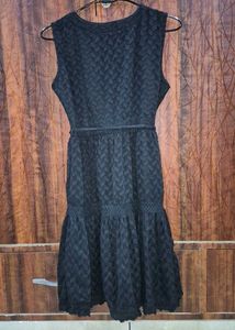 Elegant Black Lace Dress