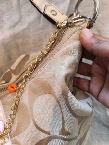 y2k Coach Gallary classic Hobo Bag with Charm