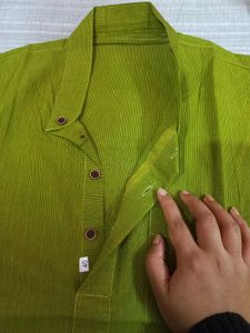 Olive Green Kurta 🟢