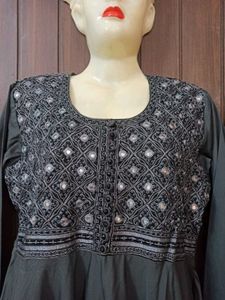 Mirrorwork Anarkali Kurta Set