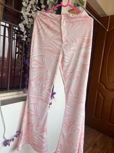 Pink Swirl Print Pants